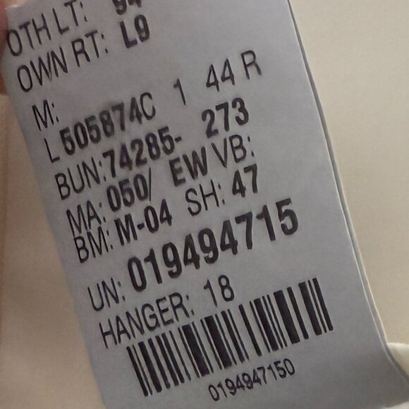 Ralph Ralph Lauren Wool Lycra Blazer Cream Size 44 R - Picture 7 of 12